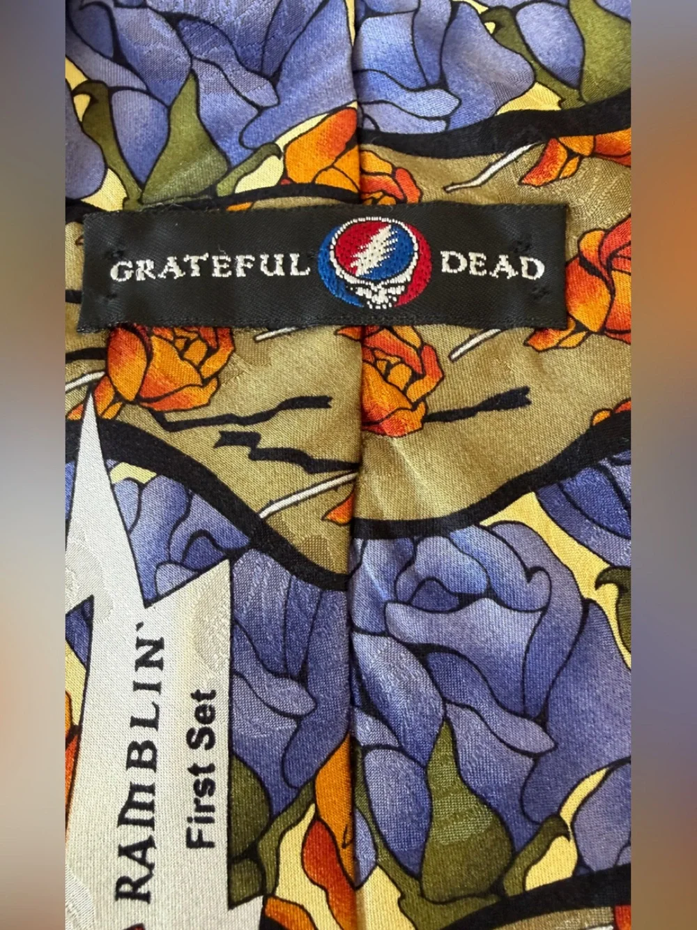 Grateful Dead Silk Tie